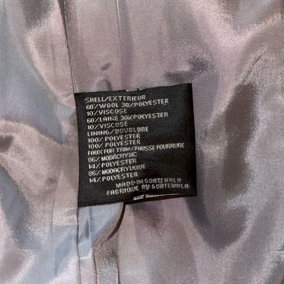 Via Spiga gray/black trench coat. Size 6 - Picture 5 of 7